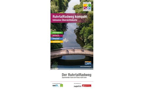 Cover des RuhrtalRadweg Übersichtsflyers