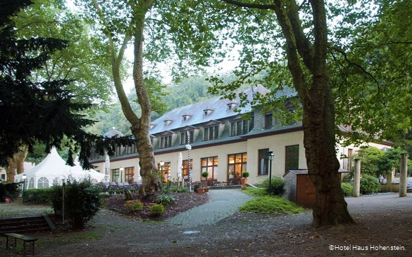 Außenansicht des Hotels Haus Hohenstein in Witten