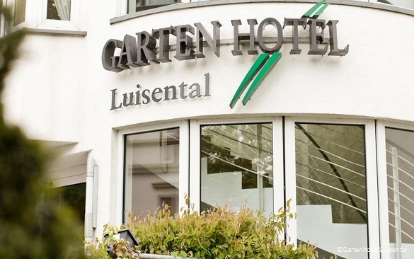 Außenansicht Gartenhotels Luisental in Mülheim an der Ruhr