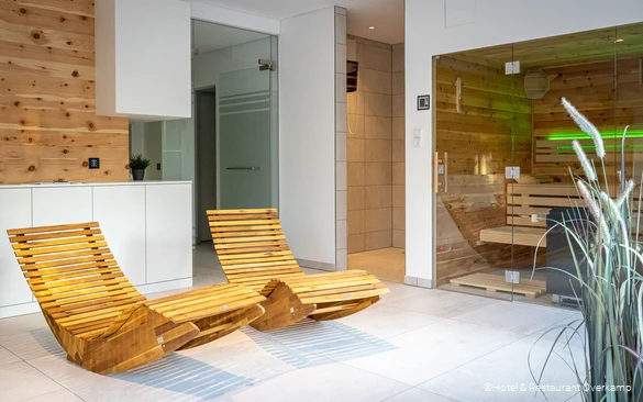 Ansicht der Sauna im Hotel Overkamp in Dortmund