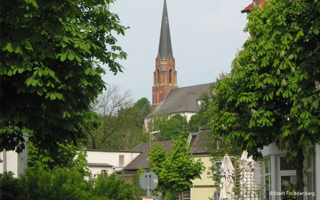 Blick auf die Stiftskirche Fröndenberg